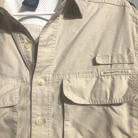 Exofficio short sleeve shirt! Size large - Picture 2 of 5
